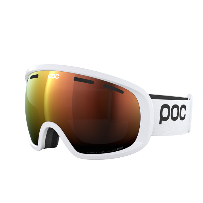Lyžiarske okuliare POC Fovea Hydrogen White/Partly Sunny Orange - 2025/26