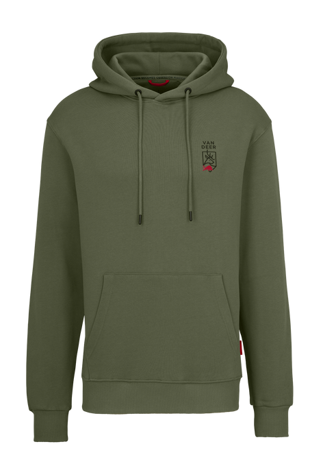 Mikina s kapucňou Van Deer Essential Hoodie Khaki - 2025/26