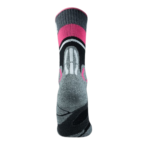 Outdoorové ponožky UYN Woman Trekking One Merino Socks Black/Pink