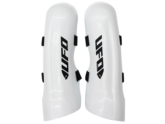 Chrániče holení UFO PLAST Slalom Knee Guards White - 2024/25