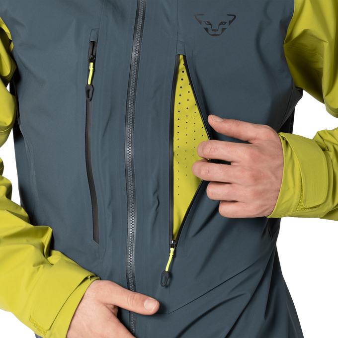  Lyžiarska bunda Dynafit Blacklight 3L Jacket Golden Lime - 2025/26