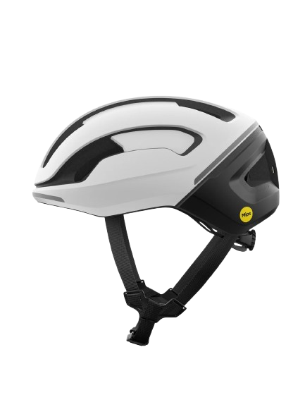 Cyklistická prilba POC Omne Beacon MIPS Hydrogen White Matt/Uranium Black Matt - 2025