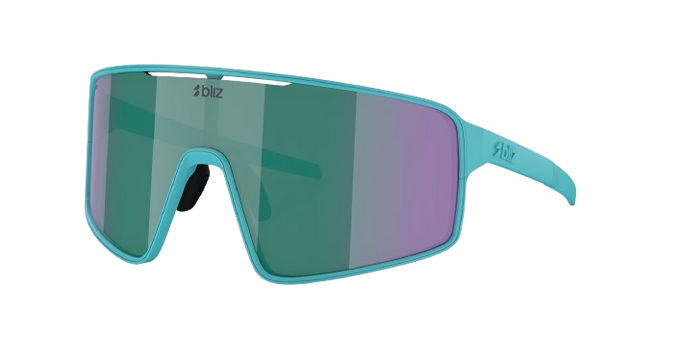 Slnečné okuliare BLIZ P001 Frame Matte Turquoise with Blue Green Lenses