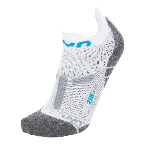Outdoorové ponožky UYN Man Run 2in Socks White/Grey