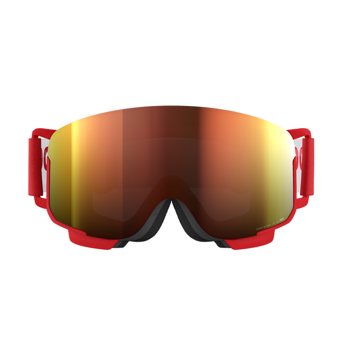 Lyžiarske okuliare POC Nexal Mid Prismane Red/Partly Sunny Orange - 2025/26