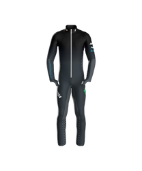 Lyžiarska kombinéza Energiapura Master Black Junior (non insulated, padded) - 2024/25