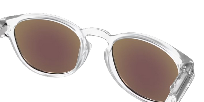 Slnečné okuliare Oakley Latch Prizm Sapphire Polarized Lenses/Matte Clear Frame