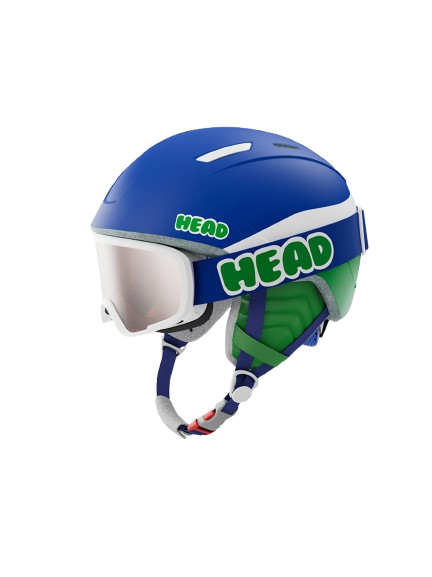 Lyžiarska helma HEAD Mojo Set Blue/Green - 2025/26