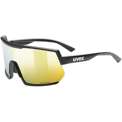 Slnečné okuliare Uvex Sportstyle 235 P - Black Mat/Mirror Yellow - 2023