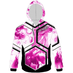 Lyžiarska bunda ENERGIAPURA Color Smoke Fuxia/White/Black Lady