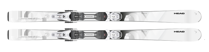 Zjazdové lyže HEAD Power Joy + Protector PR 13 GW Matt White 85 mm [P] - 2025/26