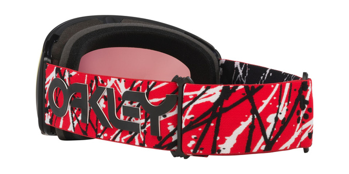 Lyžiarske okuliare Oakley Flight Deck L Red Eddie/Prizm Snow Torch Iridium - 2025/26