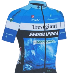 Cyklistický dres Energiapura T-Shirt Full Zip Life Trevigiani Team/Ragl Alexander - 2023