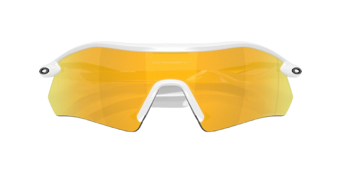 Slnečné okuliare Oakley Radar Plate Polished White/Gold Frame/Prizm 24K Polarized Lenses