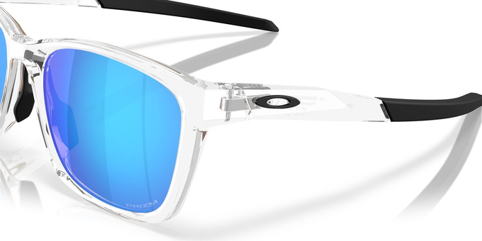 Slnečné okuliare Oakley Paracord Polished Clear Frame / Prizm Sapphire Lenses