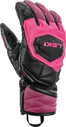 Lyžiarske rukavice LEKI WCR Venom 3D Junior Pink - 2025/26