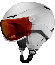 Lyžařská helma Atomic Revent Visor JR White Heather - 2025/26