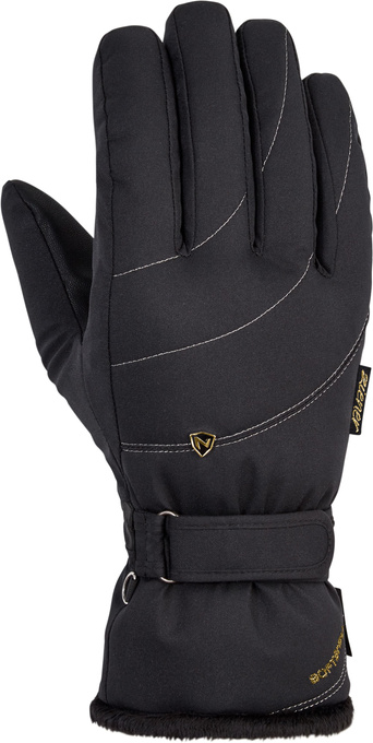 Lyžiarske rukavice Ziener Kahli-z Pr Glove Lady Black Gold Art - 2025/26