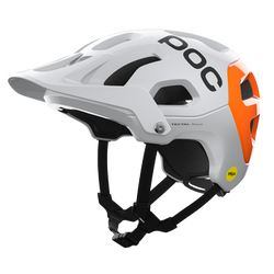 Cyklistická prilba POC Tectal Race MIPS NFC Hydrogen White/Fluorescent Orange AVIP
