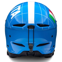 Lyžiarska helma Briko Slalom 2.0 Italia Shiny Blue/White - 2025/26