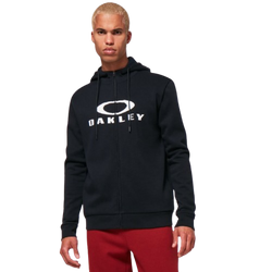 Mikina Oakley Bark FZ Hoodie 2.0 Black/White