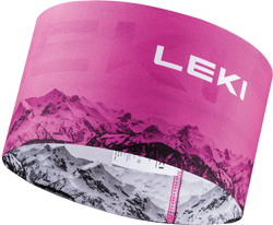 Čelenka LEKI XC Headband Neonpink/White