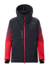 Zateplená bunda Descente Hybrid Down Jacket Black Electric Red - 2024/25