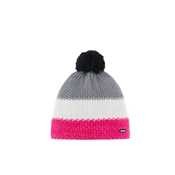 Čiapka Eisbar Star Pompon MÜ Gray/White/Pink - 2025/26