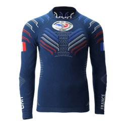 Funkčné tričko UYN Natyon 3.0 Junior France UW Shirt LG SL Turtle Neck - 2025/26