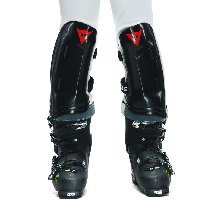Chrániče holení Dainese R001 SCARABEO SHIN GUARD BLACK - 2025/26