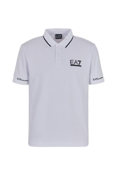 Tričko Emporio Armani Man Jersey Polo White