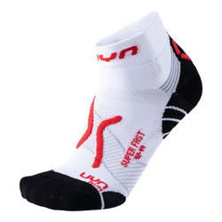 Bežecké ponožky UYN Man Run Super Fast Socks White/Red