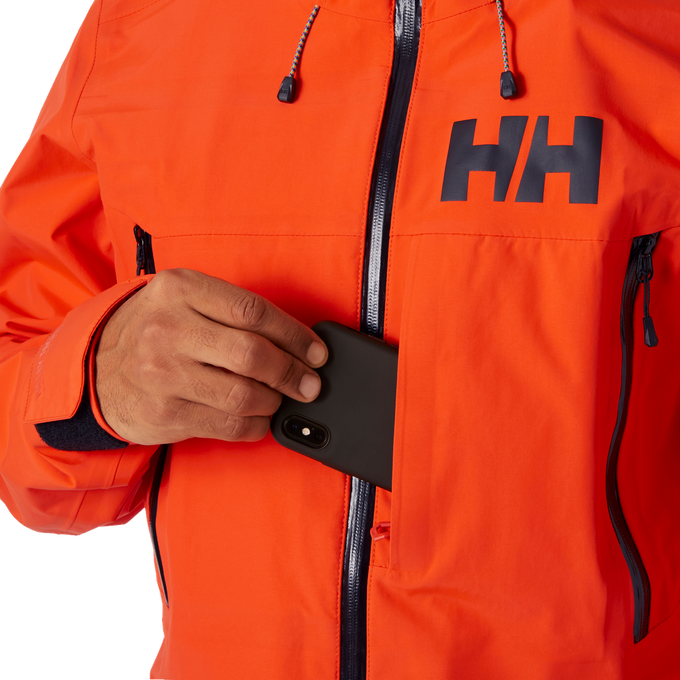 Lyžiarska bunda Helly Hansen Sogn Shell 2.0 Jacket Cherry Tomato - 2024/25 