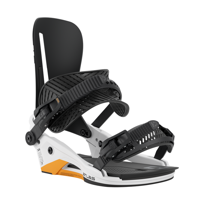 Viazanie na Snowboard Union Atlas White/Orange 2025/26