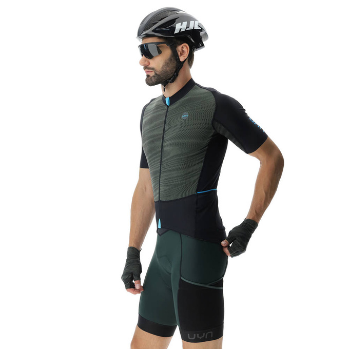 Cyklistický dres UYN Man Allroad Biking Black Pine - 2023