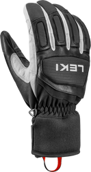 Lyžiarske rukavice LEKI Griffin Pro Zero Black/White - 2025/26
