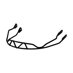 Chránič čeľuste Shred Hard-Ear Chin Guard Black - 2025/26