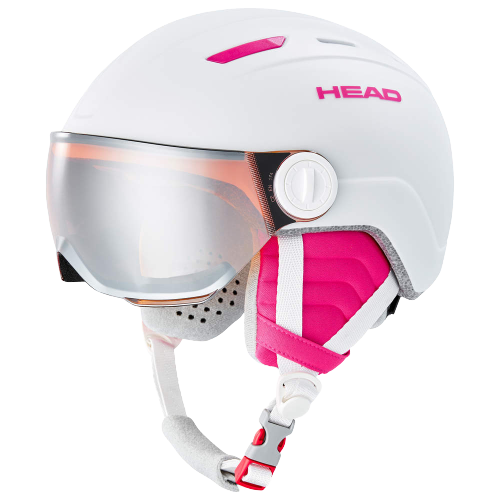 Lyžiarska helma HEAD Maja Visor White - 2025/26
