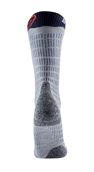 Lyžiarske ponožky Sidas Ski Merino Grey/Orange 