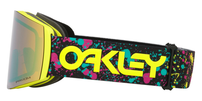 Lyžiarske okuliare Oakley Fall Line L Jaxon Black/Prizm Prizm Snow Sage Gold Iridium - 2025/26