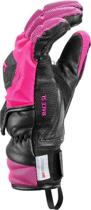 Lyžiarske rukavice LEKI WCR Venom SL 3D Pink - 2025/26