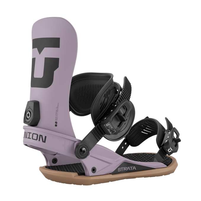 Viazanie na Snowboard Union Strata Grey Violet - 2025/26