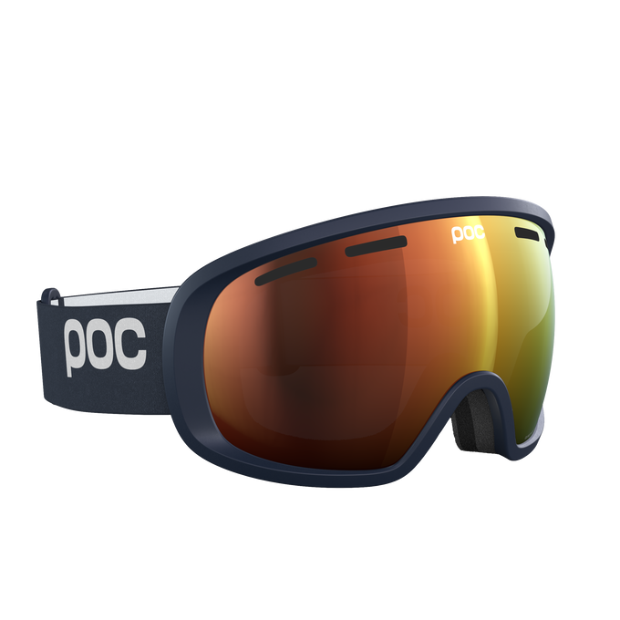 Lyžiarske okuliare POC Fovea Apatite Navy/Partly Sunny Orange - 2025/26