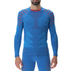 Funkčné tričko UYN Man Resilyon Uw Shirt Lg Sl.turtle Neck Blue/Red - 2024/25