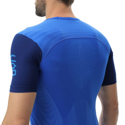 Bežecké tričko UYN Man Running PB42 OW Shirt SH_SL Strong Blue/Peacot