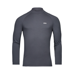 Termoaktívne spodné prádlo POC M's Layer Merino Mock Neck Jersey Sylvanite Grey