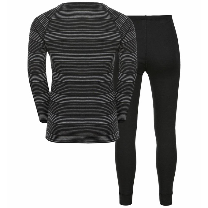 Funkčné prádlo Odlo Active Warm Set Long Junior Black - 2025/26