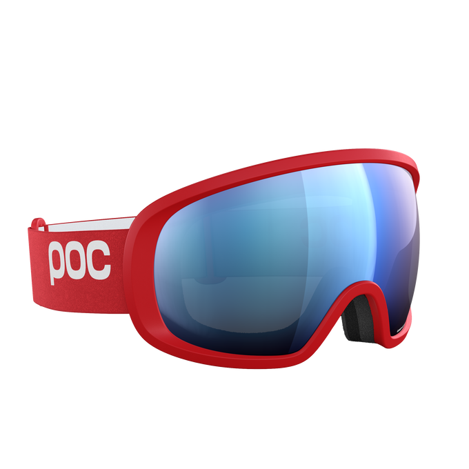 Lyžiarske okuliare POC Fovea Prismane Red/Partly Sunny Blue - 2025/26