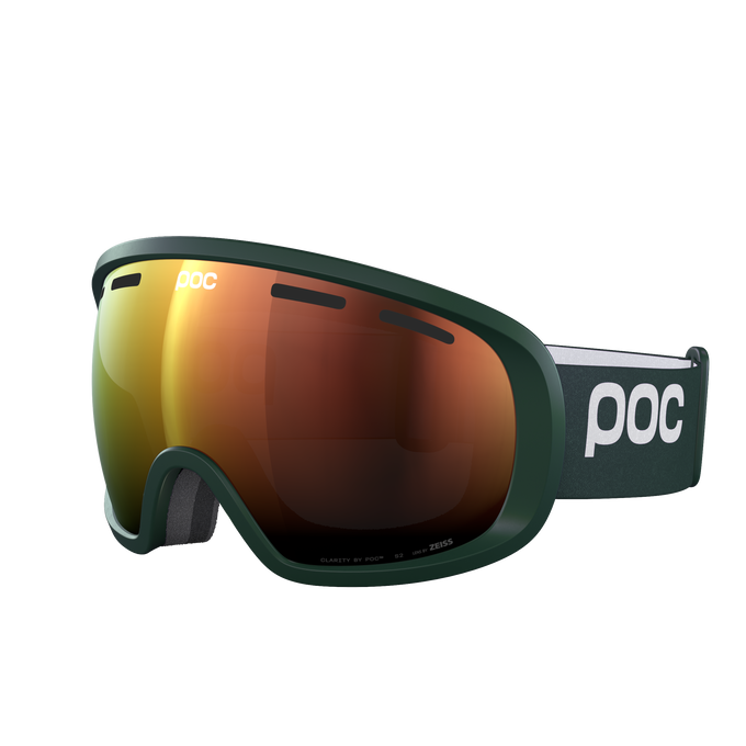 Lyžiarske okuliare POC Fovea Pargasite Green/Partly Sunny Orange - 2025/26