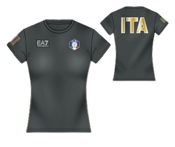 Tričko Emporio Armani Fisi TEE SS Woman Dark Grey - 2024/25 